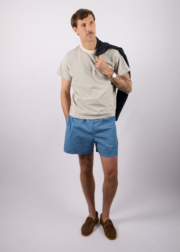 Natural-Dyed Poplin Short