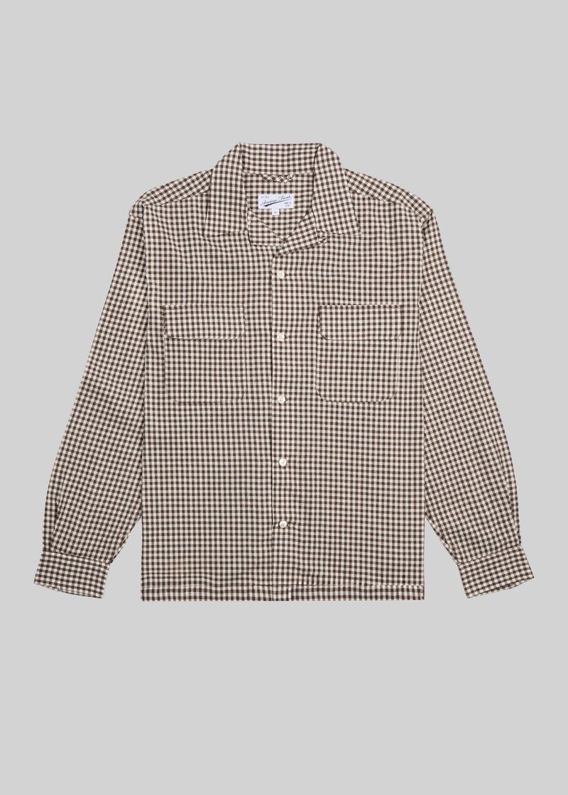 Gingham Two-Pocket Shirt