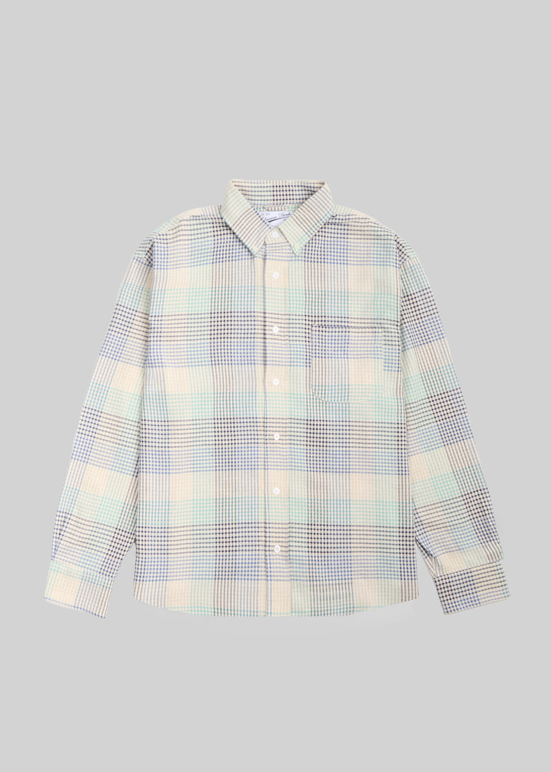 Eli Patchwork Button Down Shirt