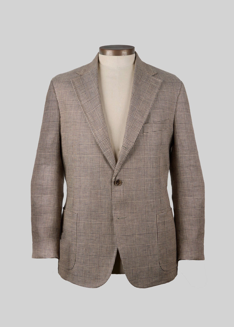 Irish Linen Glen Check Sport Coat