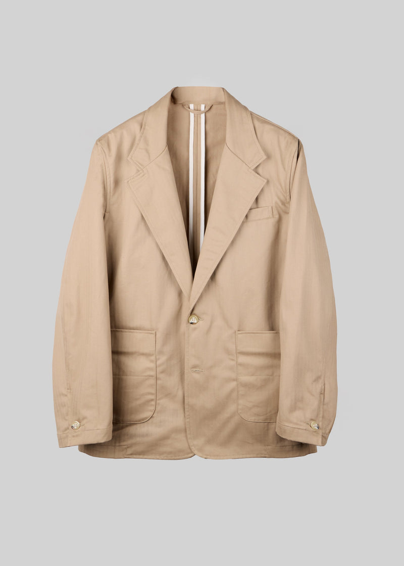 The Commons Blazer in Herringbone Twill